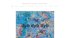 Desktop Screenshot of geraldmooregallery.org